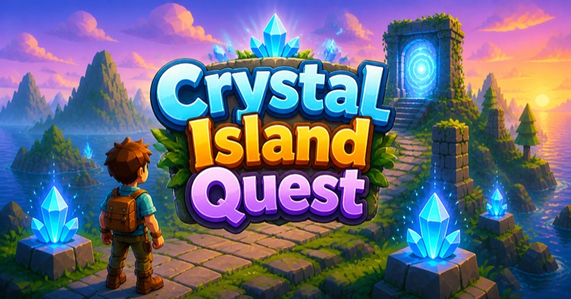 Crystal Island Quest game cover